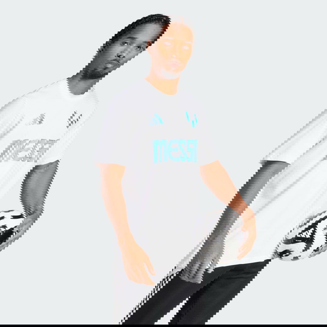 Тениска adidas Performance Graphic T-Shirt Бяло | JJ1418, 1
