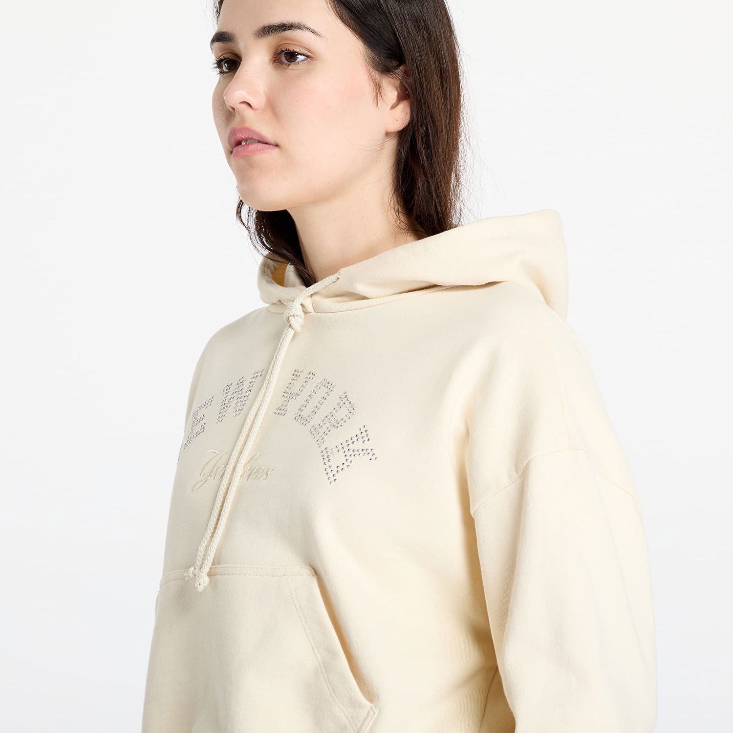Суитчър New Era MLB Diamante Hoodie New York Yankees Light Cream Бежово | 60564950, 1