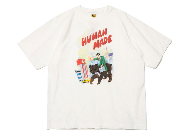 Тениска Human Made Keiko Sootome #7 Print T-Shirt Бяло | XX25TE005