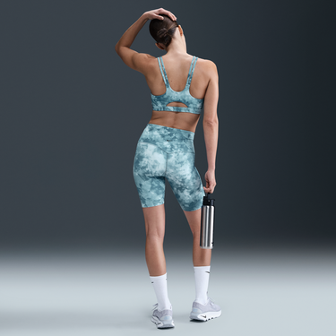 Къси панталони Nike Nike Zenvy Printed High-Waisted 20cm Bike Shorts Тюркоазено | HJ2301-006, 2