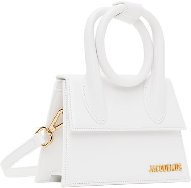 Чанта през рамо Jacquemus 'Le Chiquito Nœud' Bag Бяло | 21H213BA005-3000, 1