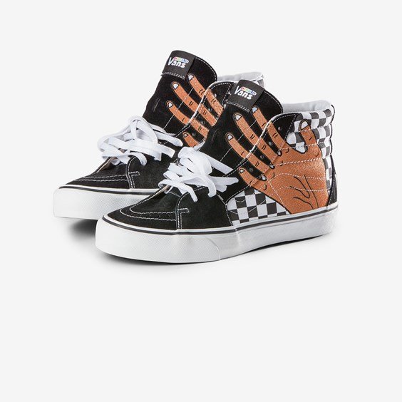 Кецове и обувки Vans Imran Potato x UA Sk8-Hi VR3 LX Черно | VN0A5EE7B7E, 1