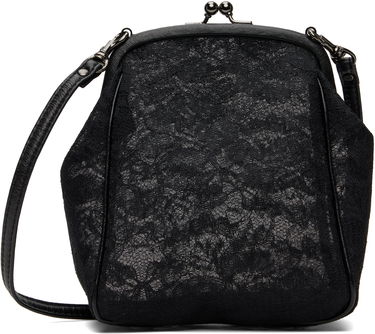 Дамска чанта Yohji Yamamoto Yohji Yamamoto Clasp Pouch Bag Черно | DP-A11-902, 0