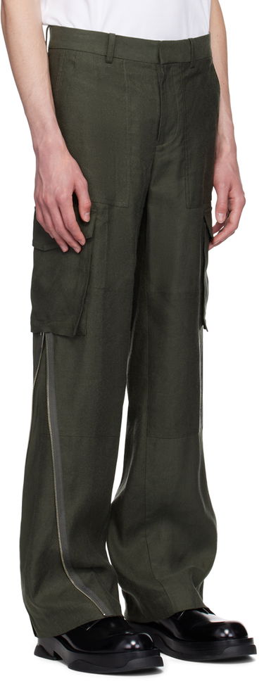 Карго панталони Helmut Lang Expansion Panel Cargo Pants Зелено | O04HM202, 1