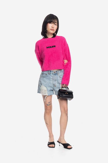 Къси панталони Ksubi High Waist Distressed Denim Shorts Синьо | 5000004525, 1