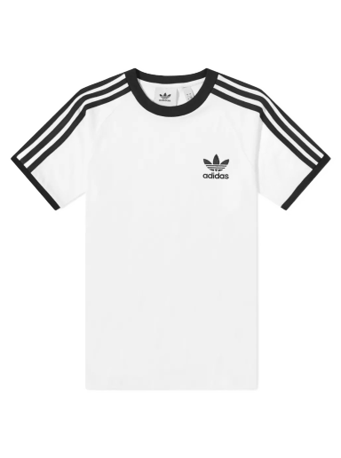 Тениска adidas Originals 3 Stripe Tee Бяло | IA4846