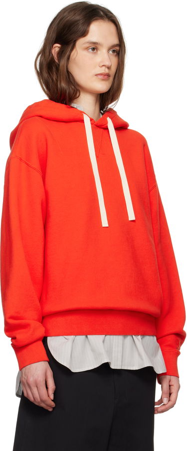 Суитчър Jil Sander Jil Sander Drawstring Hoodie Червено | J40GU0121_J20295, 1