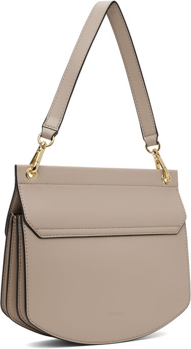 Дамска чанта GANNI GANNI Small Apo-G Shoulder Bag Бежово | A6460, 2