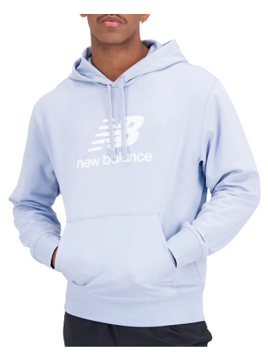 Суитчър New Balance Essentials Hoodie Синьо | mt31537-lay