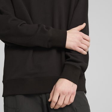 Пуловер Puma WARDROBE ESS Relaxed Crewneck Sweatshirt Черно | 629650_01, 4