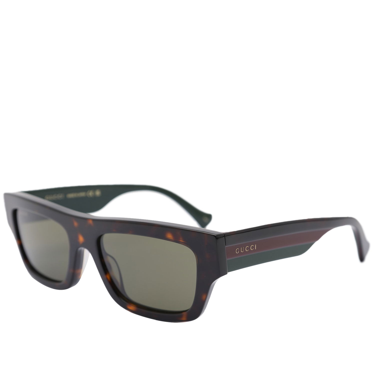 Слънчеви очила Gucci Eyewear GG1301S Sunglasses Havana/Green Кафяво | GG1301S-002, 0