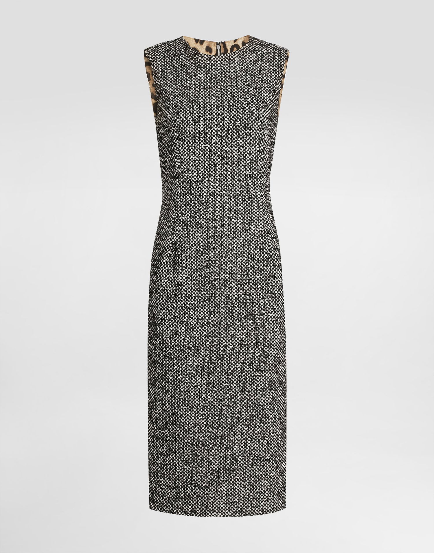 Pокля Dolce & Gabbana Dolce & Gabbana Damier Sleeveless Midi Dress Многоцветен | F6GASTFMZAHS8030, 0