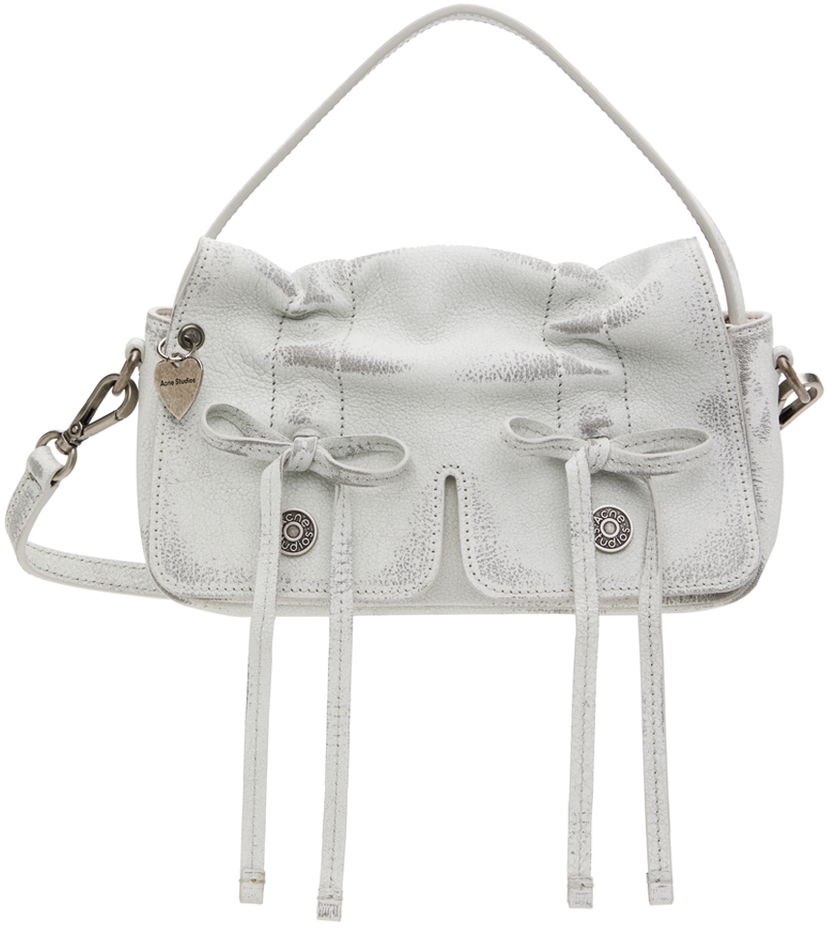 Облекло Acne Studios Gray Multipocket Micro Bag Сиво | A10386-