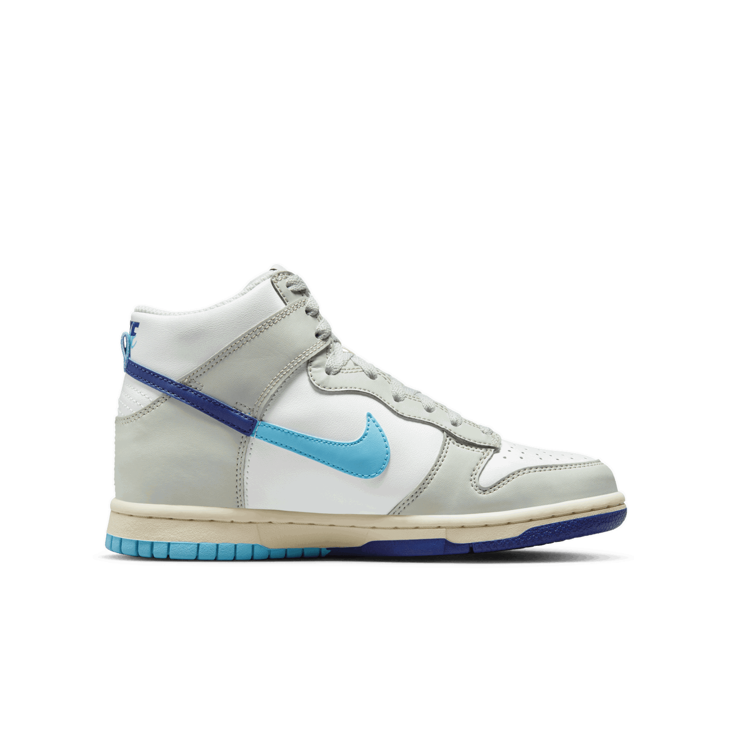 Кецове и обувки Nike Dunk High SE "Split Grey Blue" GS Синьо | FN7995-100, 1