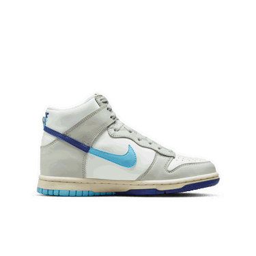 Кецове и обувки Nike Dunk High SE "Split Grey Blue" GS Синьо | FN7995-100, 1