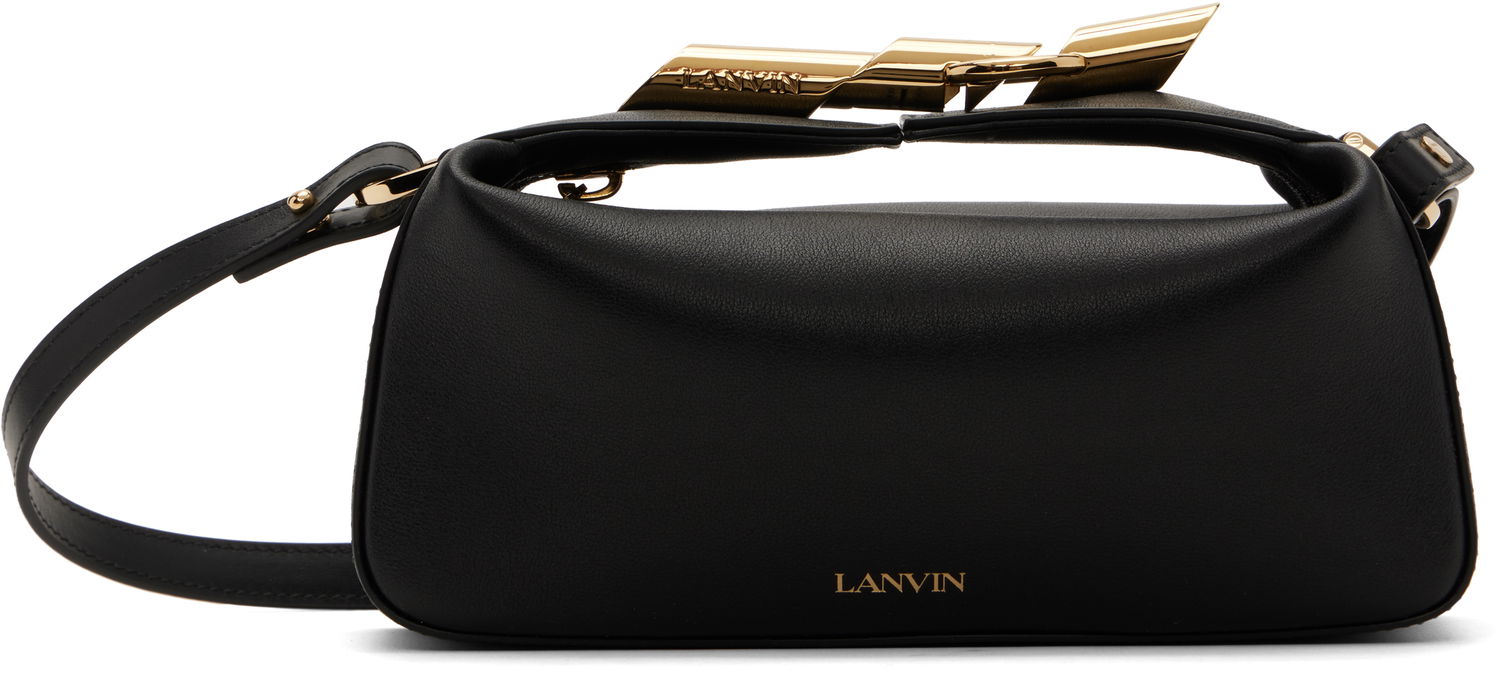 Дамска чанта LANVIN Lanvin Haute Séquence Leather Shoulder Bag Черно | LW-BGBE01-PIEN-P25, 0