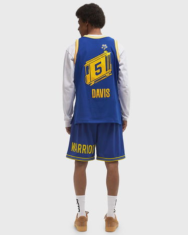 Фланелка Mitchell & Ness Mitchell & Ness Golden State Warriors 2004-05 Baron Davis #5 Swingman Jersey Синьо | JY10744-GSWROYA, 2