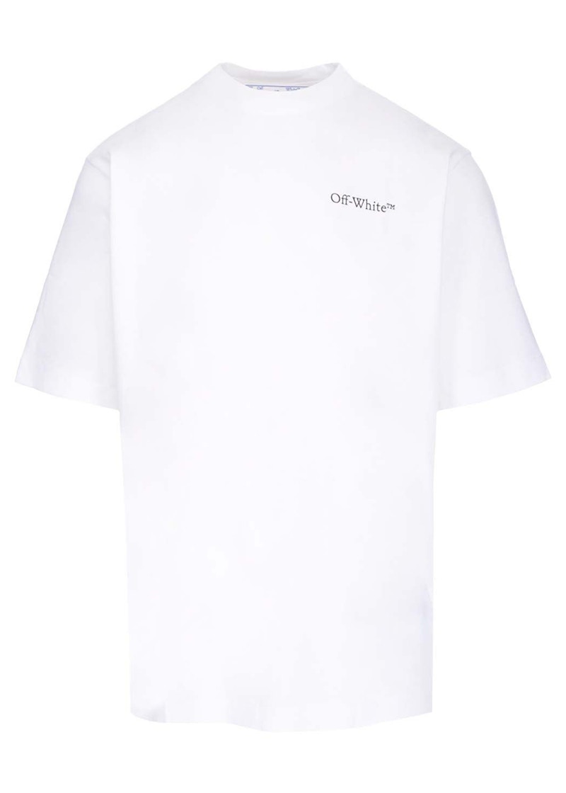Тениска Off-White Caravaggio The Crowning With Thorns Print T-Shirt Бяло | OMAA119S22JER0040110, 0