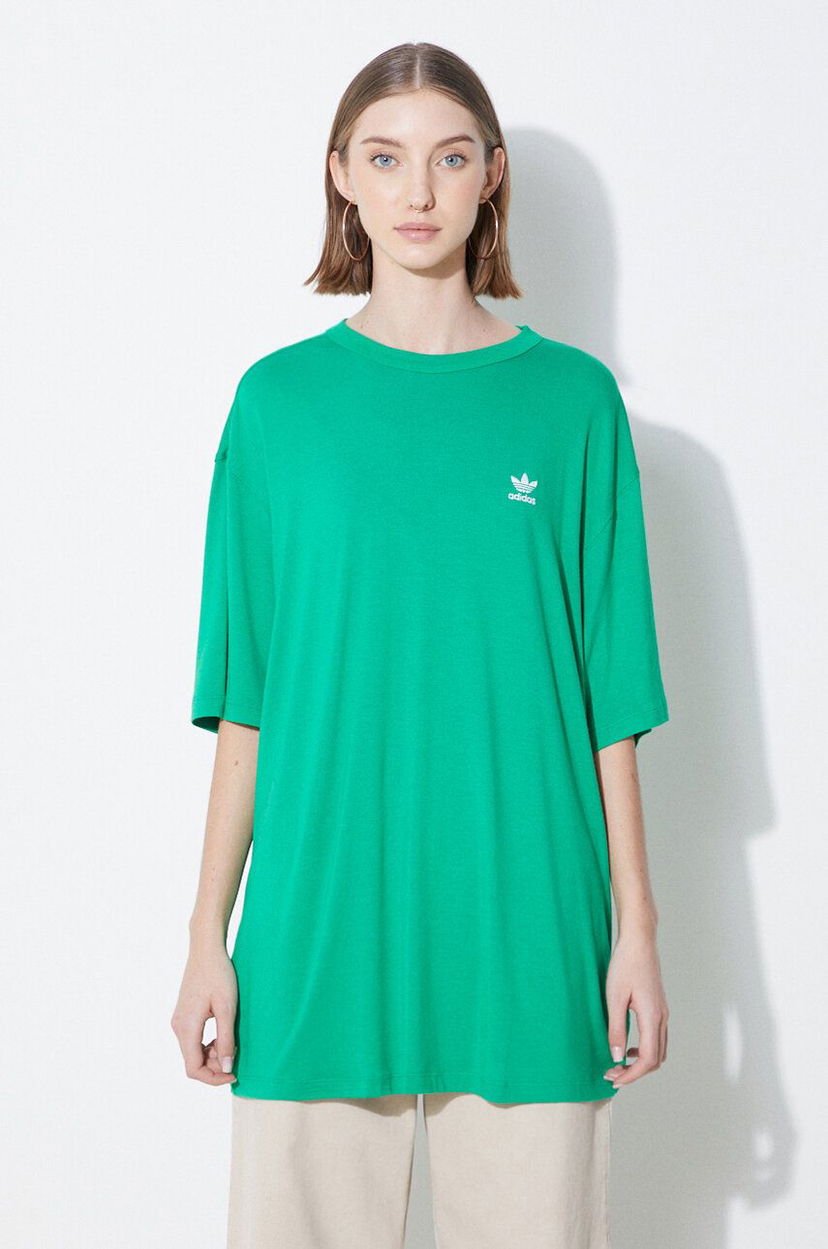 Тениска adidas Originals Oversized T-shirt Зелено | IR8063