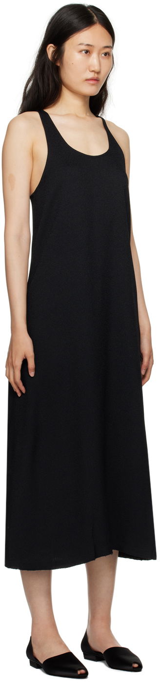 Pокля TOTEME TOTEME Scoop Neck Maxi Dress Черно | 233-6033-280, 1