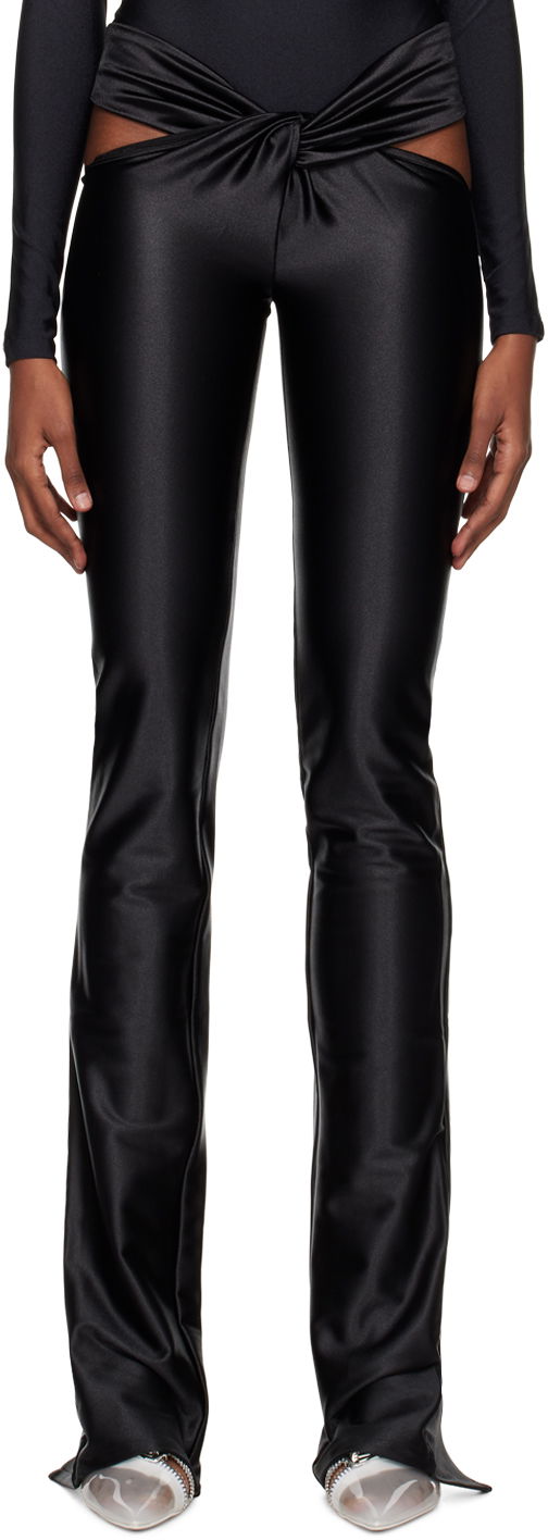 Клинове Coperni Coperni Cut-Out Trousers Черно | COPP38056