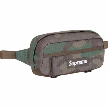 Чанта за кръста Supreme Waist Bag SS24 Зелено | SS24B15 WOODLAND CAMO, 1
