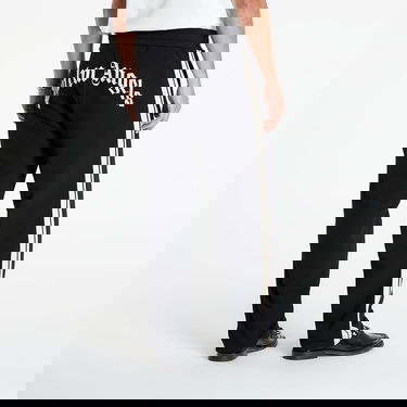 Спортни панталони Palm Angels Palm Angels Curved Logo Track Sweatpants Черно | PMCH02KF25FLE0011003, 2