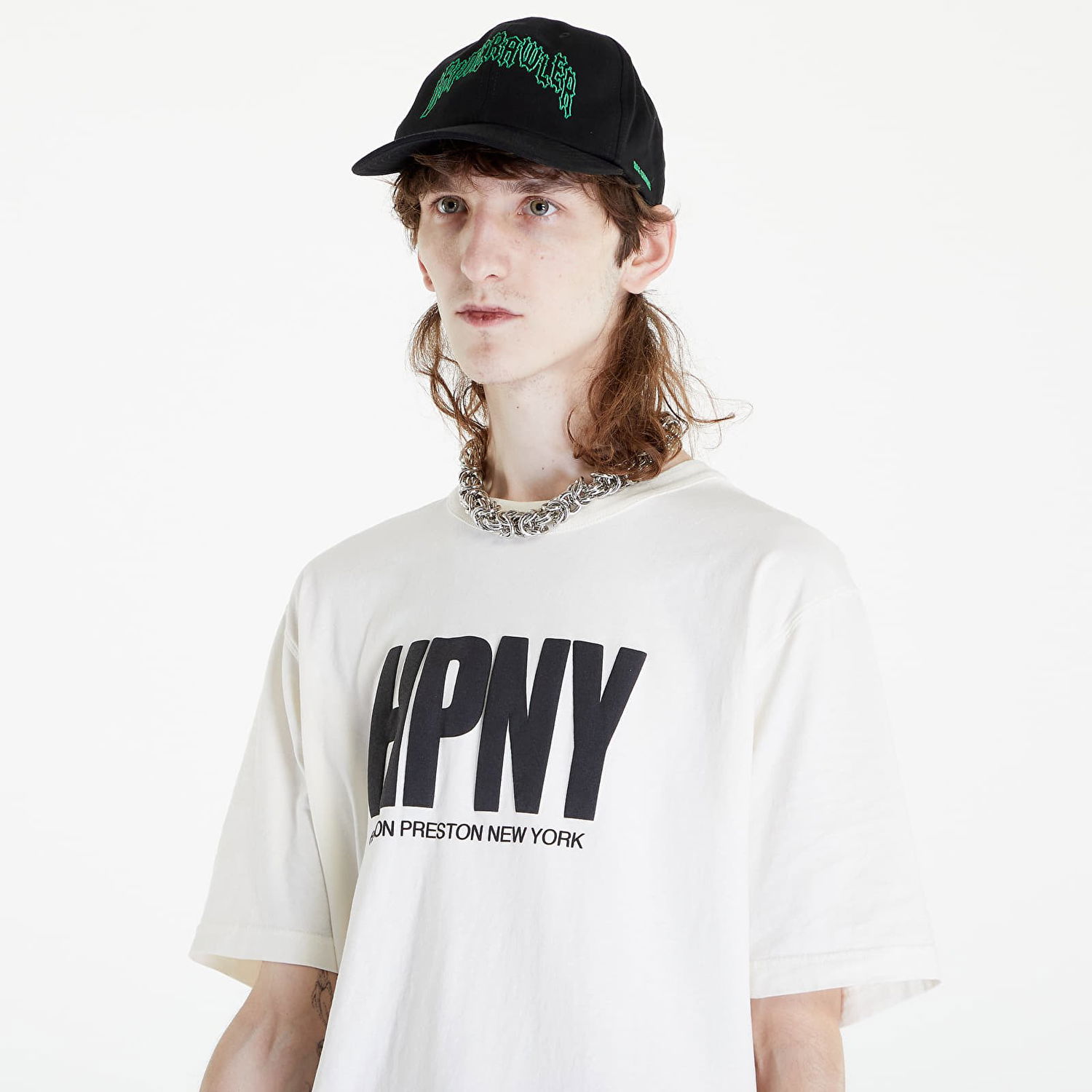Тениска HERON PRESTON Reg HPNY Short Sleeve Tee Бяло | HMAA032C99JER0050110, 1