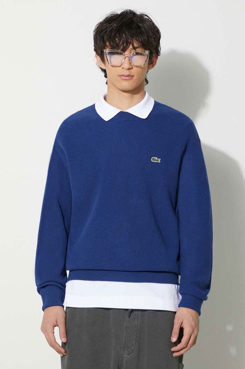 Пуловер Lacoste Sweater Синьо | AH0532