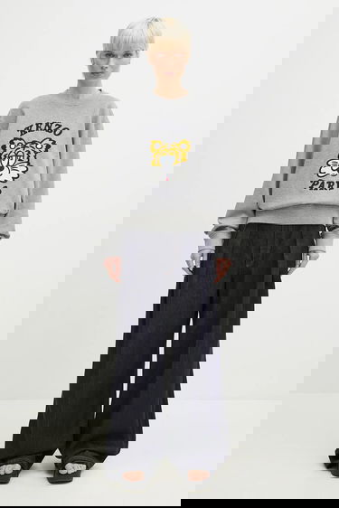 Суитчър KENZO Kenzo x Verdy Printed Cotton Sweatshirt Сиво | FF58SW2394MF.94, 9