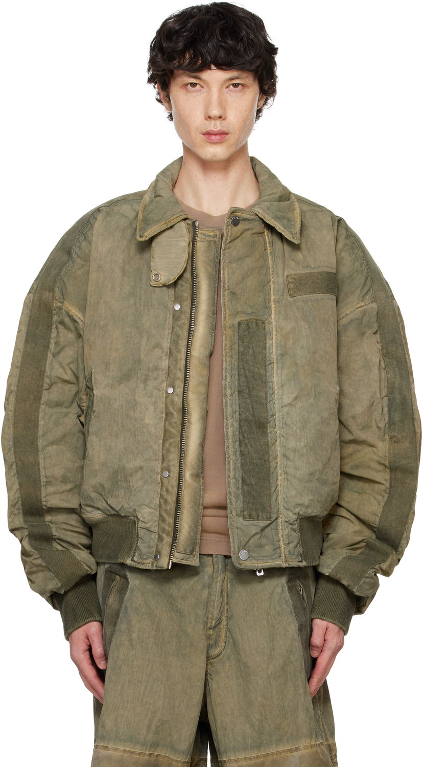 Яке бомбър 032C Clay Utility Bomber Jacket Зелено | F24-URW-1903-450