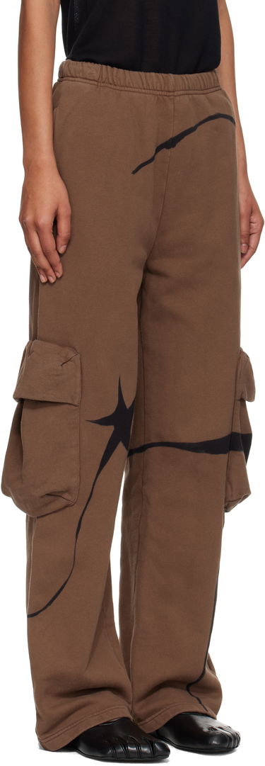 Спортни панталони Collina Strada Collina Strada Deadstock Cotton Cargo Sweatpants Жълто | XX6014, 4