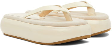 Облекло OSOI OSOI Boat Flip Flop Platform Slides Бежово | 22SS030-03-04, 3