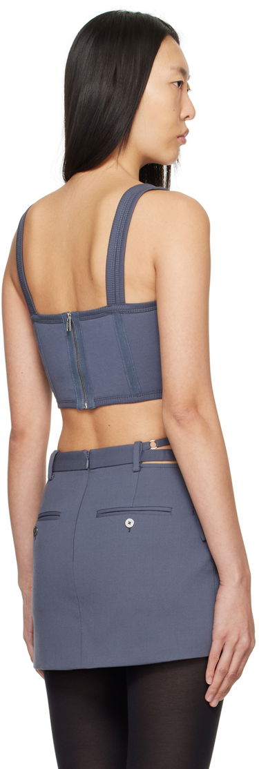 Потник Dion Lee Corset Tank Top Синьо | A3585PS24, 2