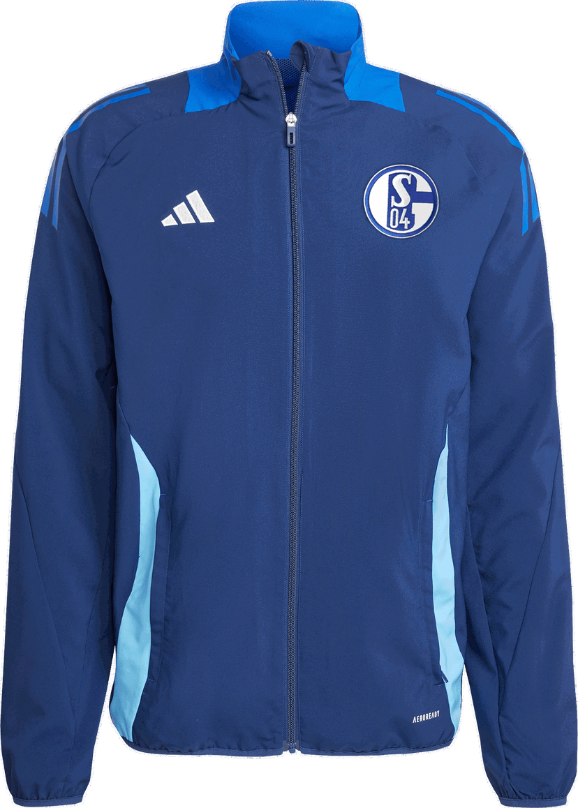 Ветровка adidas Originals FC Schalke 04 Training Jacket AEROREADY Синьо | 5s04ir7597