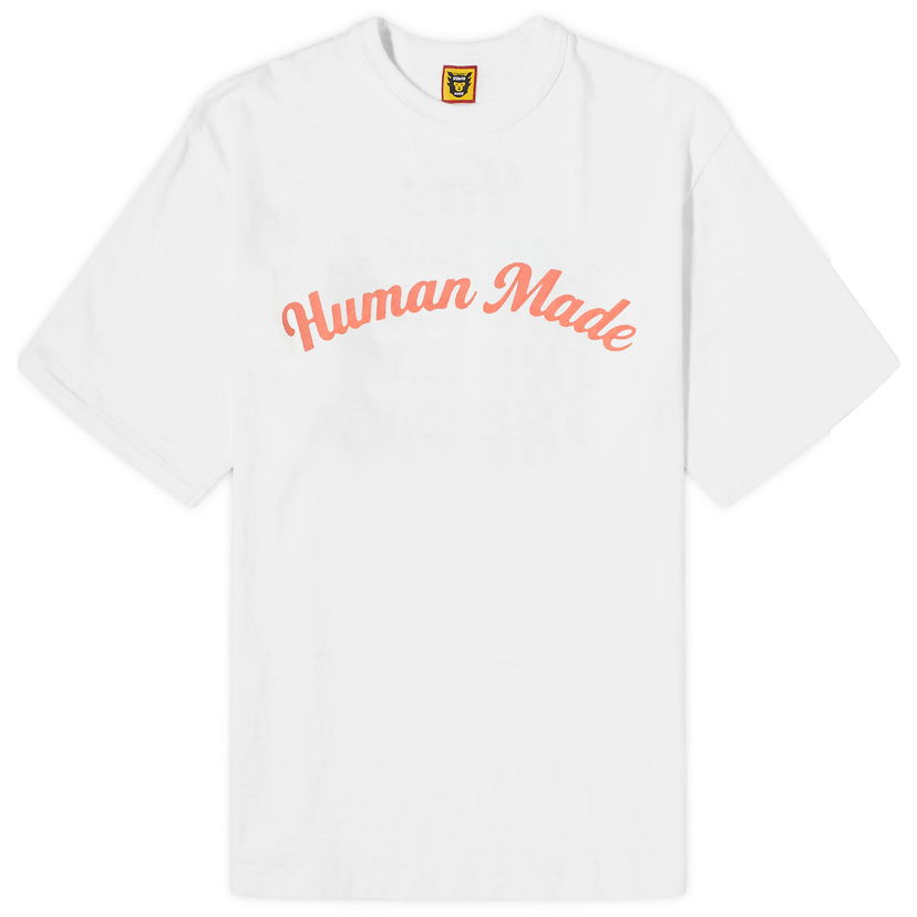 Тениска Human Made Arch Logo T-Shirt Size Medium Бяло | HM27TE009-W