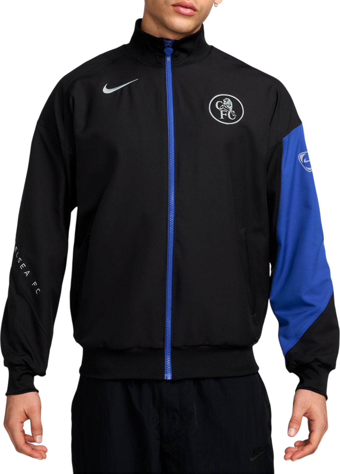 Яке Nike Dri-FIT Total 90 Chelsea FC Soccer Anthem Jacket Черно | hm3336-011, 0