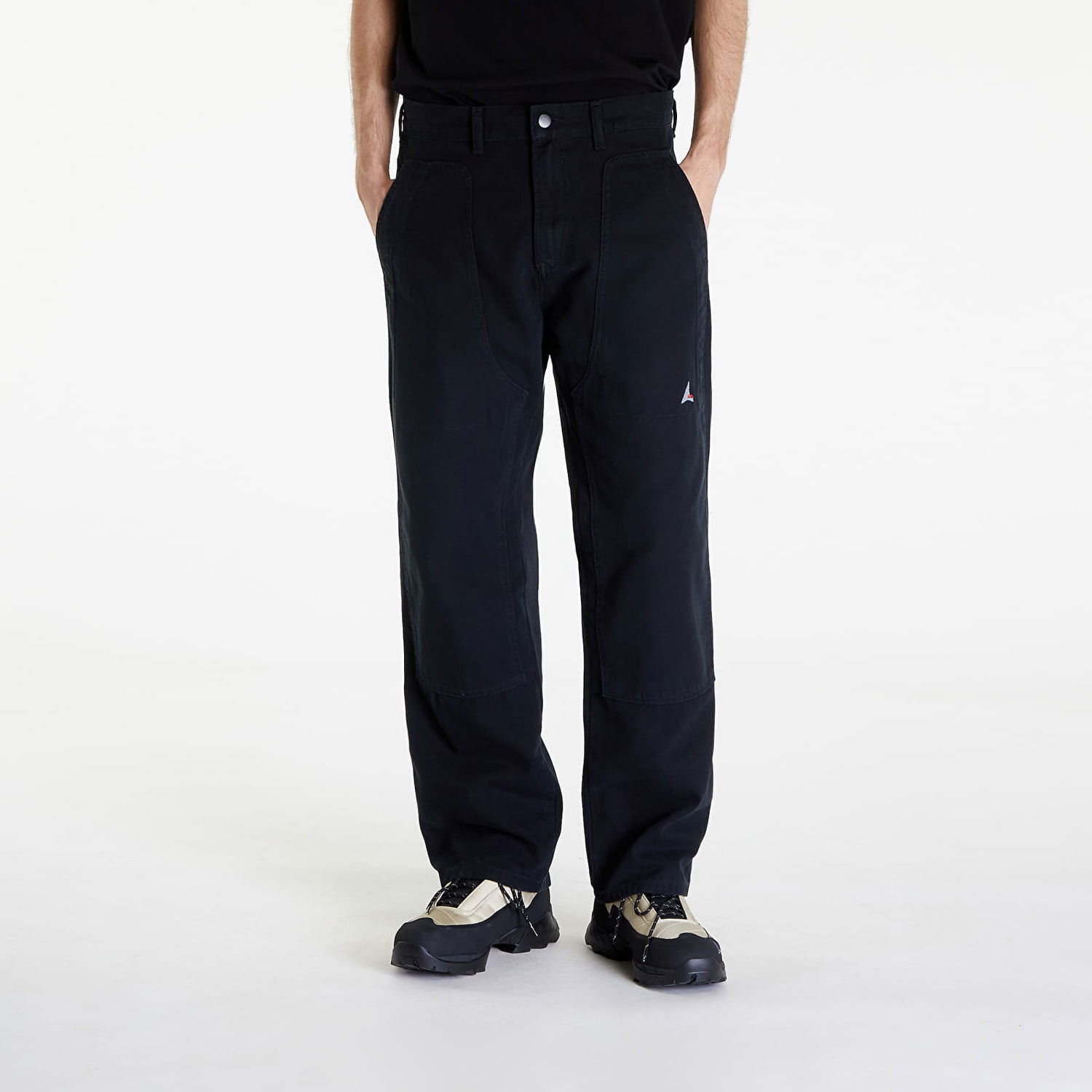 Панталони ROA Canvas Trouser Black Черно | RBMW070FA52 BLK0001, 0