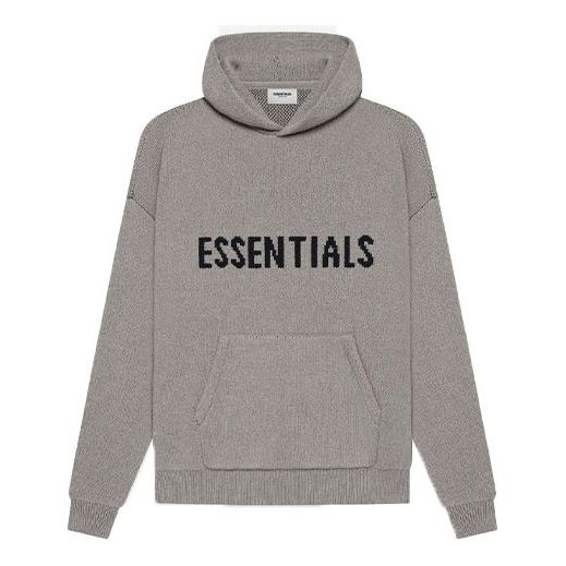 Суитчър Fear of God Knit Hoodie Сиво | FOG-SS21-617