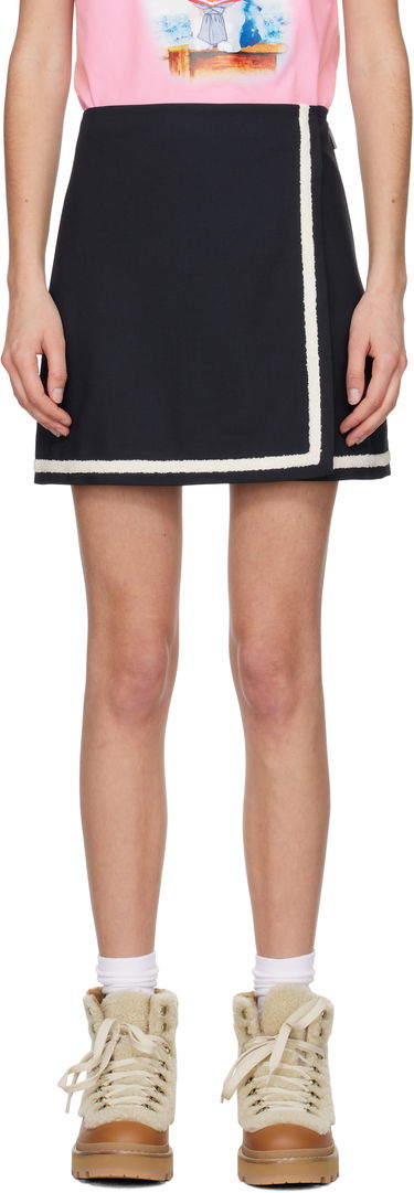 Пола MSGM MSGM Mini Skirt Черно | 3841MDD16 257127, 0