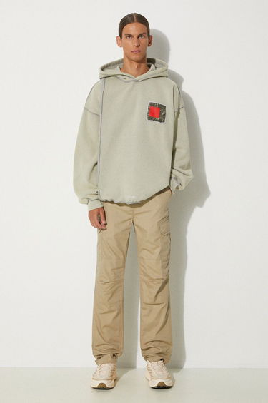 Суитчър A-COLD-WALL* Relaxed Cubist Hoodie With Application Сиво | ACWMW088, 1