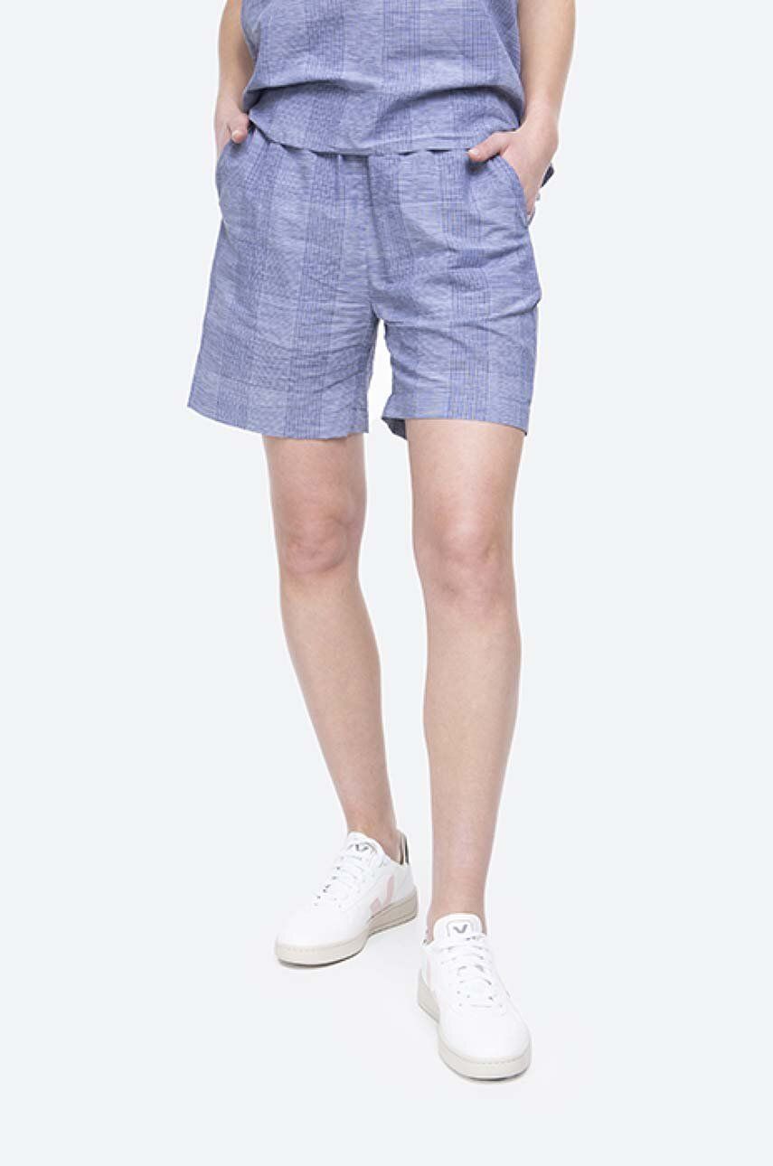 Къси панталони NORSE PROJECTS Sophia Light High Waist Shorts Синьо | NW35.0036.7005, 0