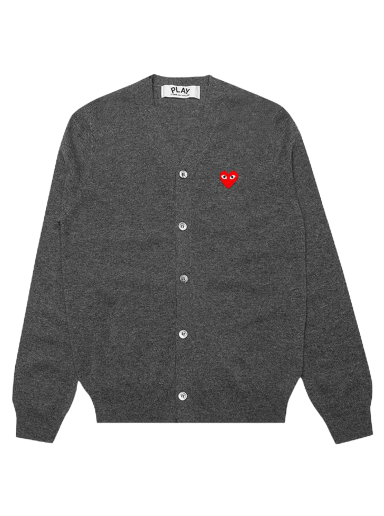 Пуловер Comme des Garçons PLAY Knit Cardigan Сиво | AZ N008 051 3