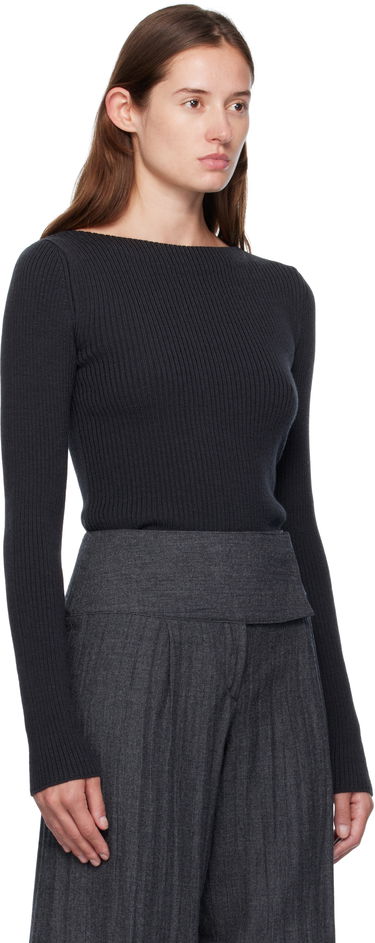 Пуловер OUR LEGACY Our Legacy Strict Knit Sweater Тъмно синьо | W4253SO, 1