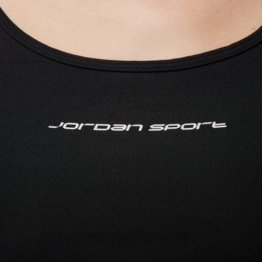 Съкратен топ Jordan Jordan Sport Knit Crop Top Черно | HJ0070-010, 4