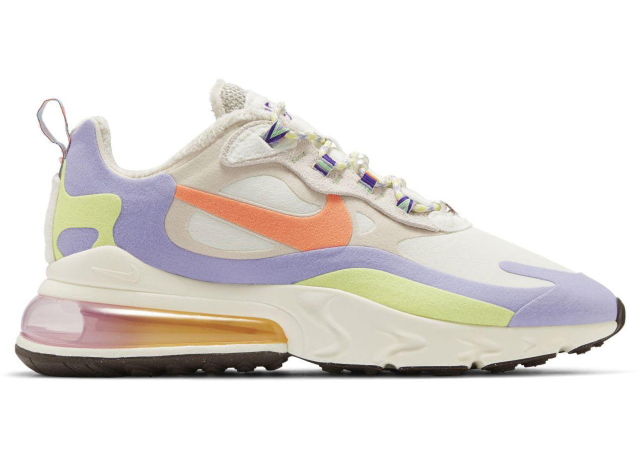 Кецове и обувки Nike Air Max 270 React Sail Orange Frost W Бежово | DC3276-101, 0