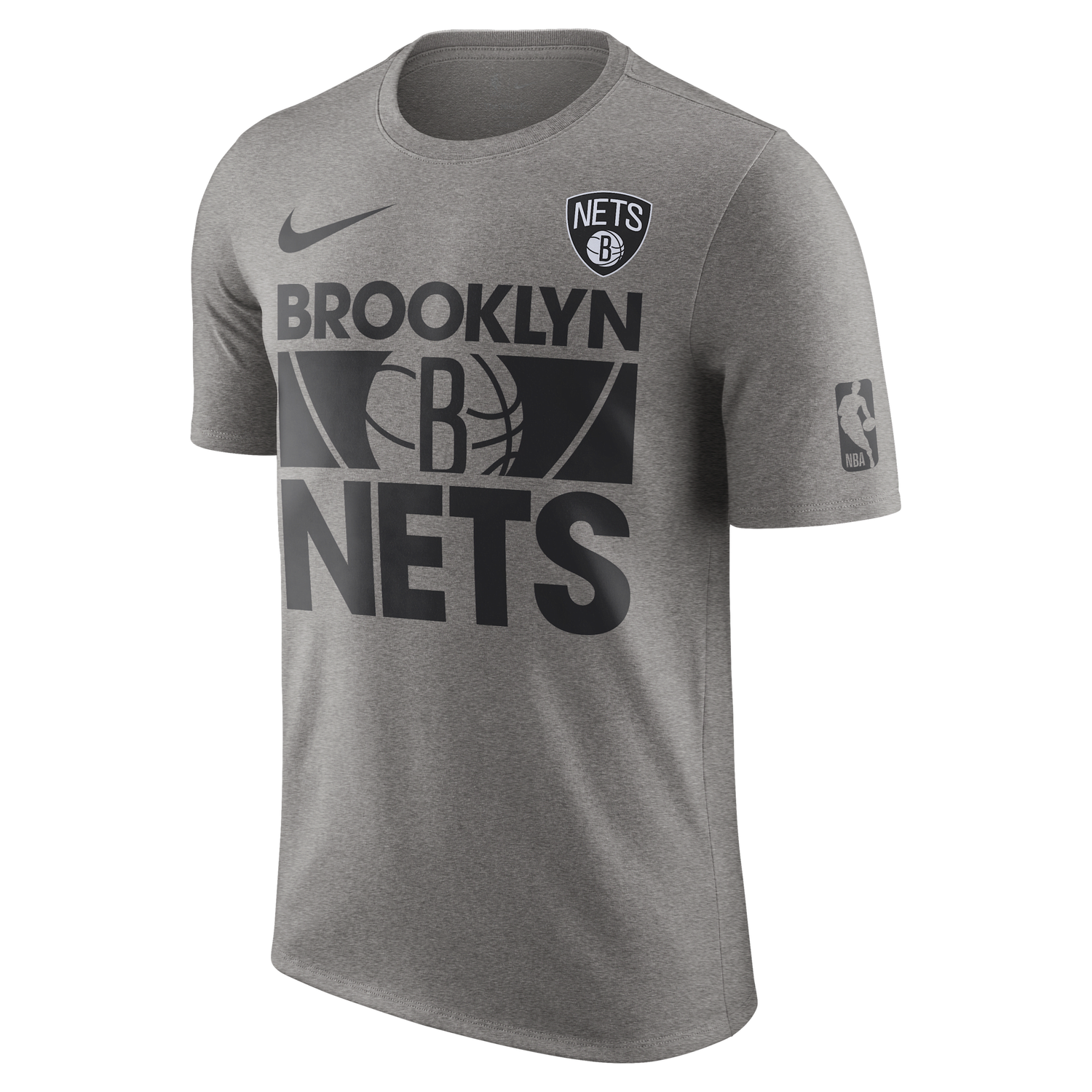 Тениска Nike Nike NBA Brooklyn Nets Courtside T-Shirt Сиво | HQ0585-063, 0
