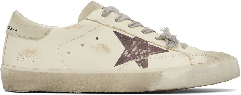 Кецове и обувки Golden Goose Golden Goose Super-Star Бяло | GMF00601.F004860.11255