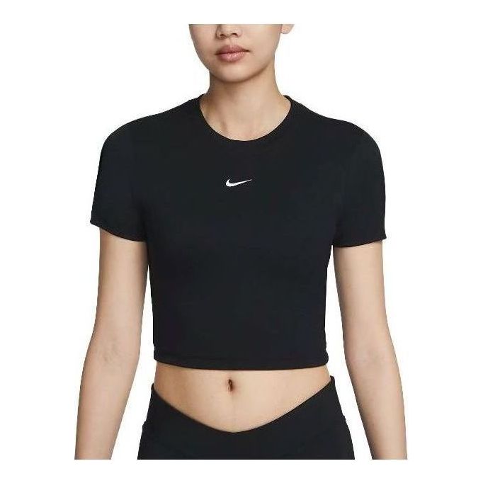 Съкратен топ Nike Sportswear Essential Crop Top Черно | FB2874-010, 0