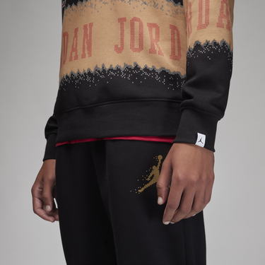 Суитчър Jordan Essentials Holiday Fleece Crew Многоцветен | FD7463-687, 4